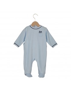 PYJAMA FANCY LUTIN VELVET - Blue