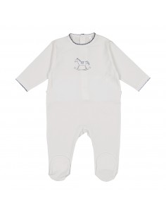 PYJAMA HUBERT BODY - Light blue